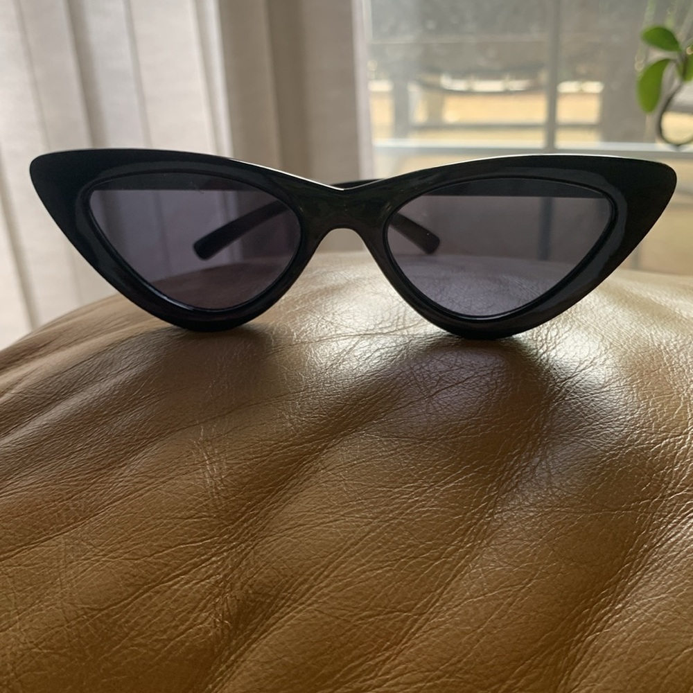 Le Specs x Adam Selman’a The Last Lotlita Cat Eye Sunglasses NWOT - Picture 3 of 5